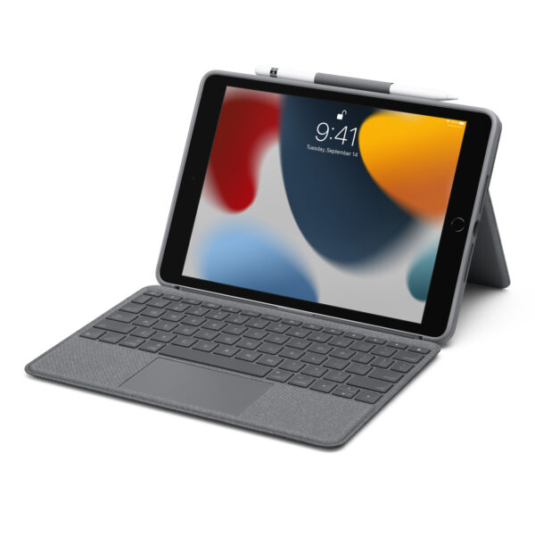 Logitech Combo Touch Keyboard Case with Trackpad for iPad (9th generation)