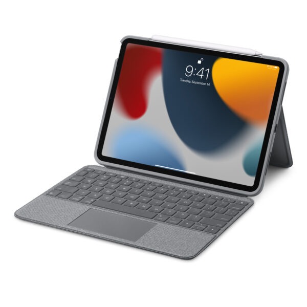 Logitech Folio Touch Keyboard Case with Trackpad for iPad Air (5th generation) - Imagen 4