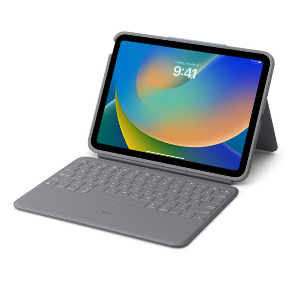 Logitech Rugged Folio Keyboard for iPad (10th generation) - Imagen 3