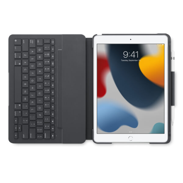 Logitech Slim Folio Case with Integrated Bluetooth Keyboard for iPad (9th generation)